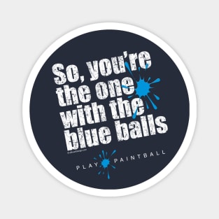 Blue Balls (Paintball) Magnet